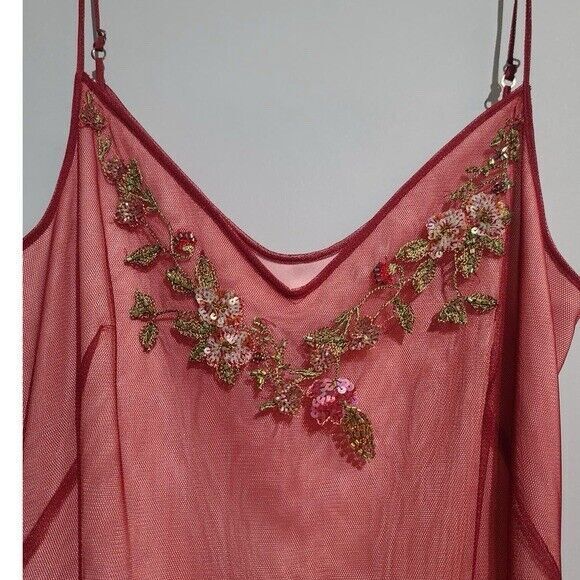 Vintage Y2K BCBG MaxAzria Princess Fairy Dress Womens Size 2 Tulle Mesh Sequins - Picture 5 of 15